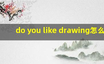 do you like drawing怎么读